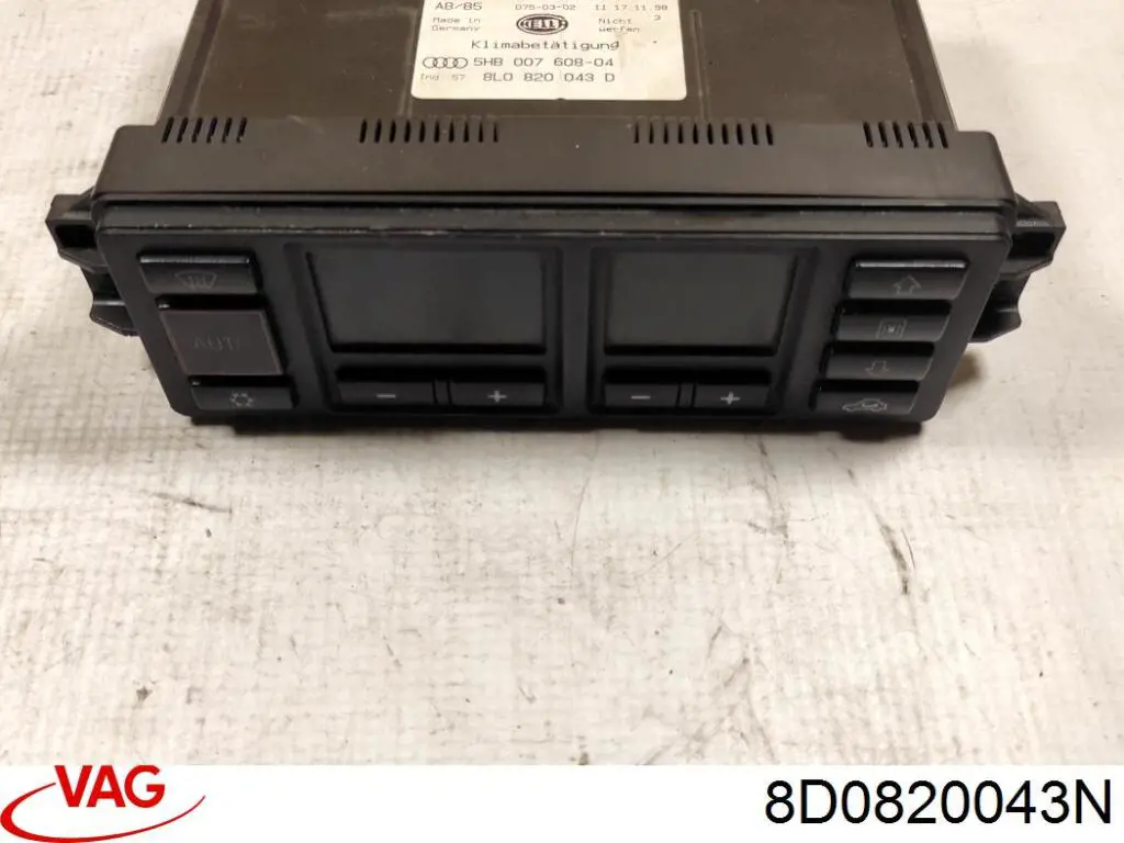 Купити 8D0820043N VAG Блок управління пічкою
