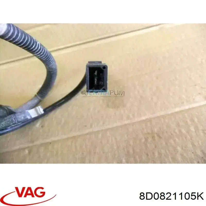 Крило переднє ліве 8D0821105K VAG
