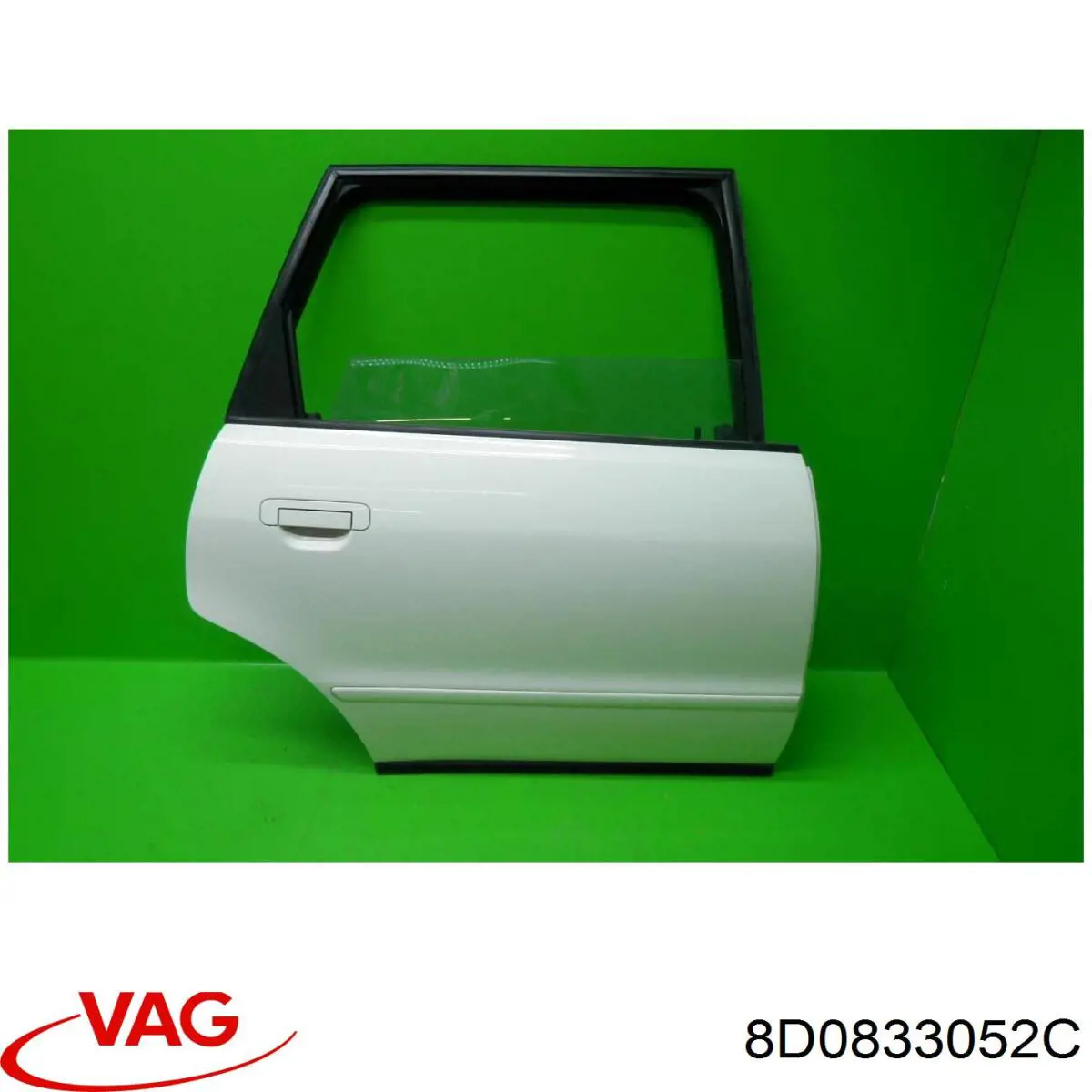 Двері задні, праві VAG 8D0833052C ціна, від 9.50 USD