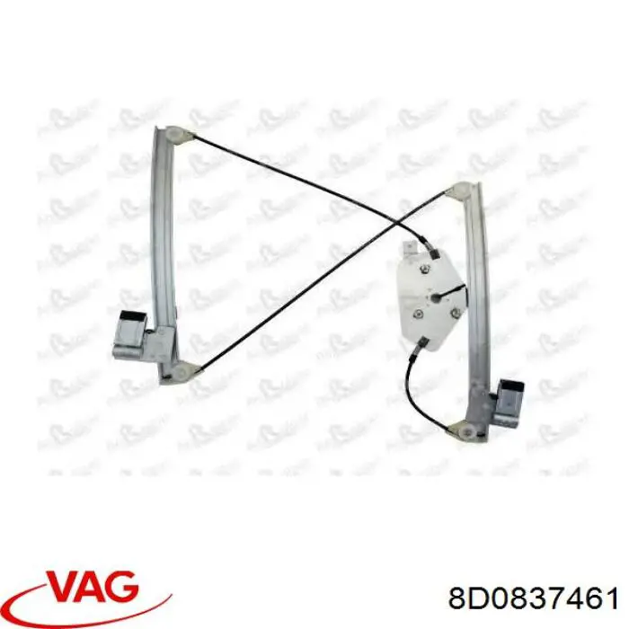 Склопідйомник передньої лівої двері 8D0837461 VAG
