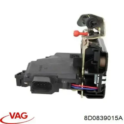 Замок задньої двері, лівої VAG 8D0839015A ціна, від 12.67 USD