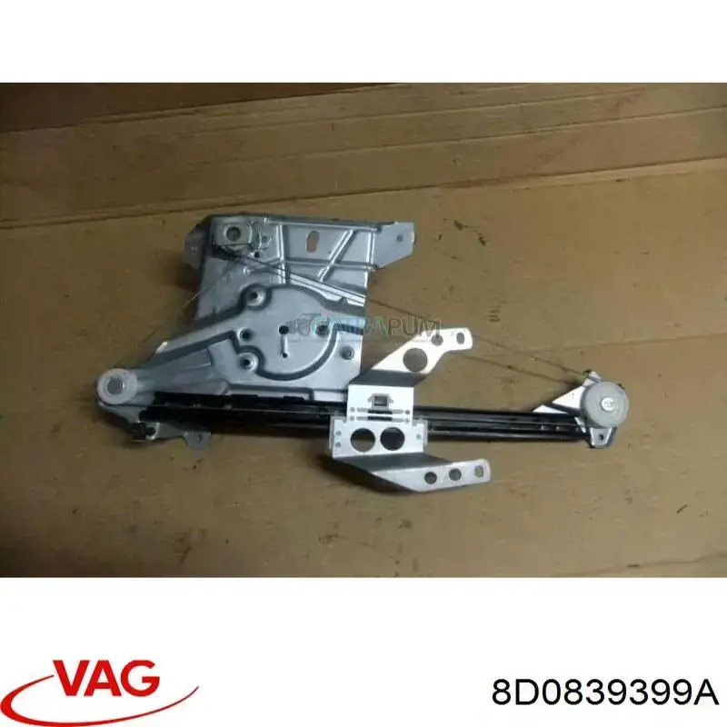 Купити 8D0839399A VAG Механізм склопідіймача двері задньої, лівої