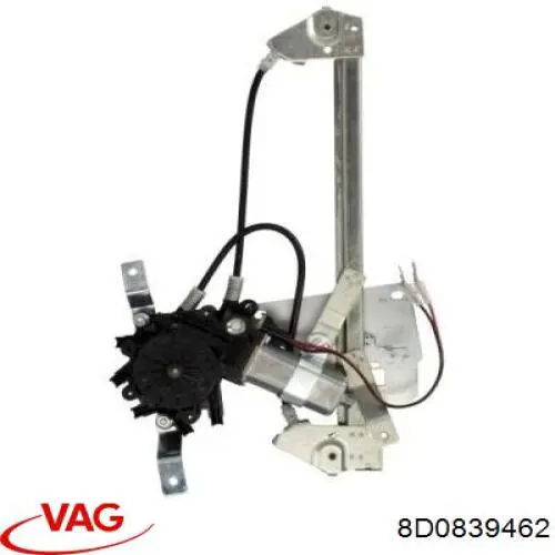 Купити 8D0839462 VAG Механізм склопідіймача двері задньої, правої
