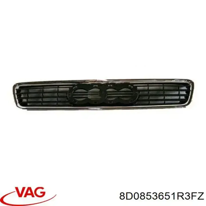Решітка радіатора 8D0853651R3FZ VAG
