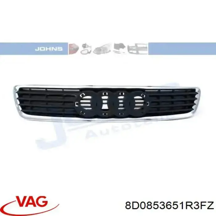 Купити 8D0853651R3FZ VAG Захисна решітка радіатора