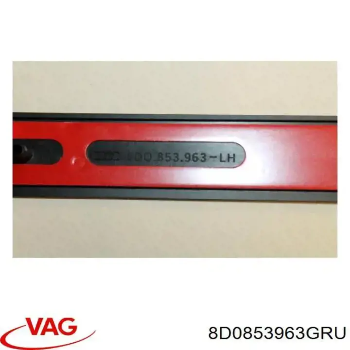 8D0853963GRU VAG Накладка задніх дверей