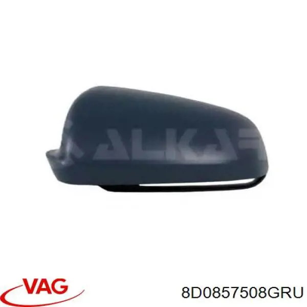 Накладка правого дзеркала заднього виду VAG 8D0857508GRU ціна, від 23.60 USD