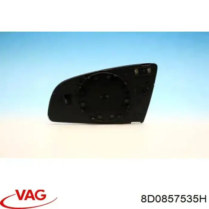 8D0857535H VAG Дзеркальний елемент лівий