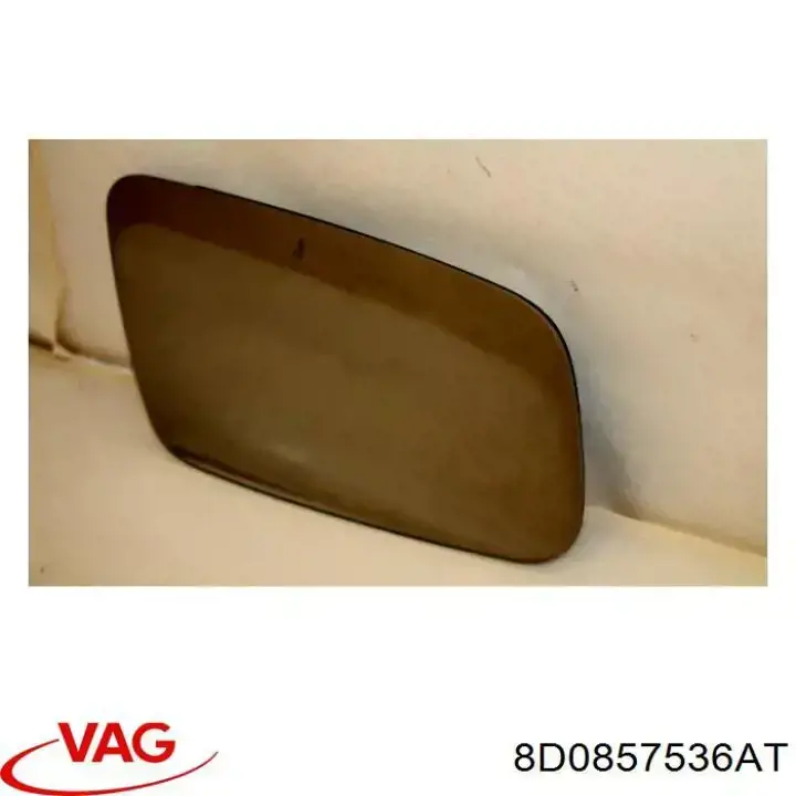 Дзеркальний елемент правого дзеркала заднього виду VAG 8D0857536AT ціна, від 11.82 USD