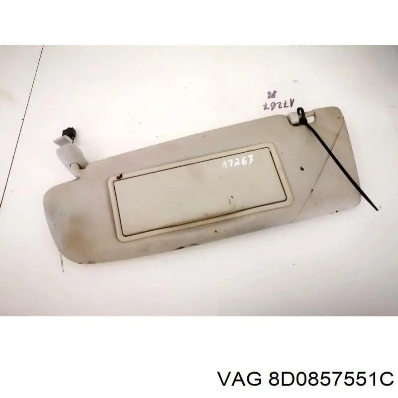 Сонцезахисний козирок 8D0857551C VAG