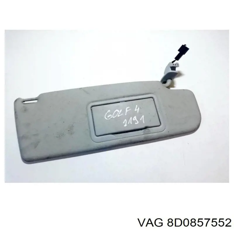 8D0857552 VAG Козирок протисонячний