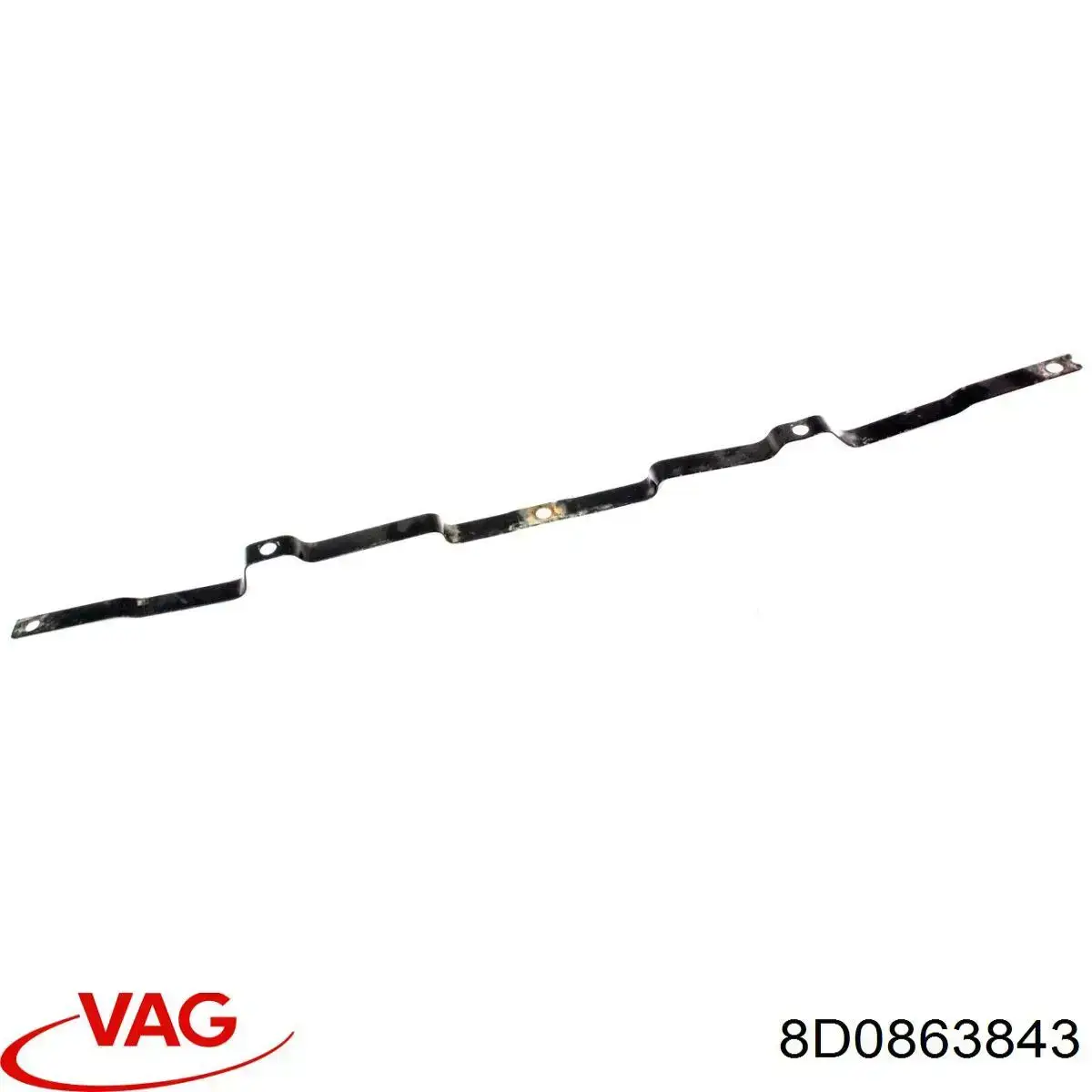 Кронштейн кріплення захисту двигуна VAG 8D0863843 ціна, від  USD