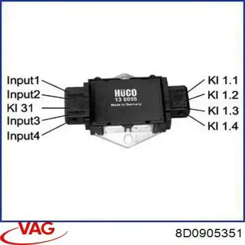 Комутатор системи запалювання VAG 0040401062 ціна, від 48.02 USD