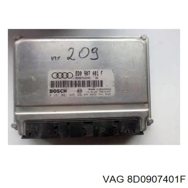 8D0907401F VAG Блок електронного управління