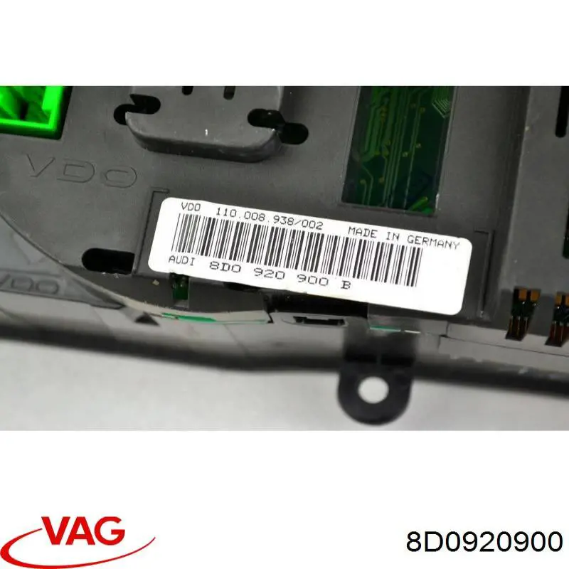 8D0920900 VAG Щиток приладів додатковий