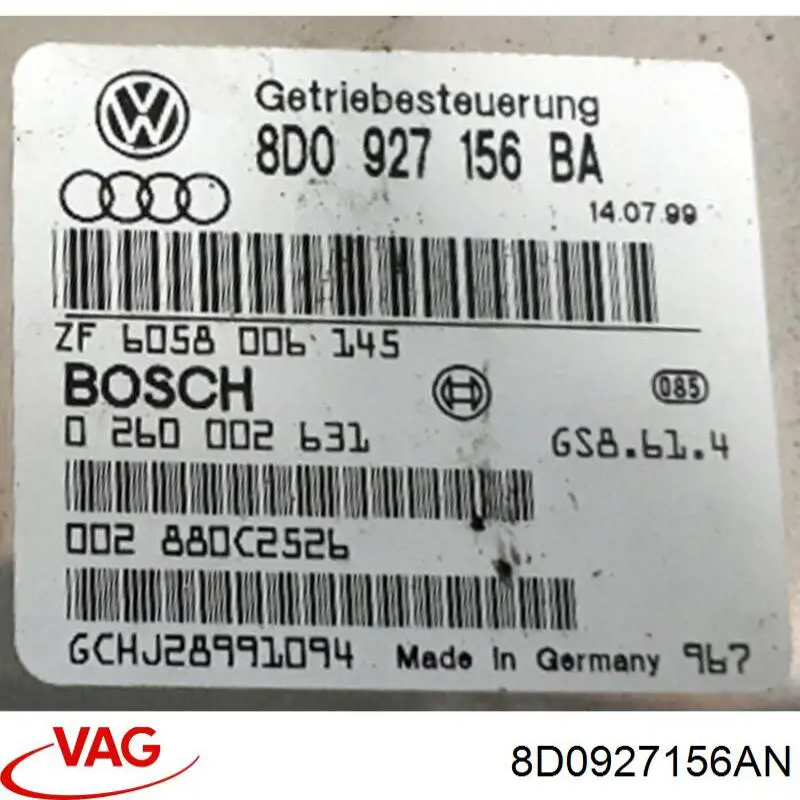 8D0927156AN VAG 