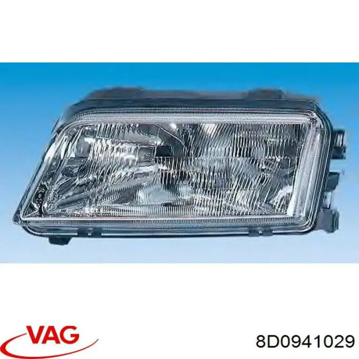 Купити 8D0941029 VAG Основна фара в зборі ліва