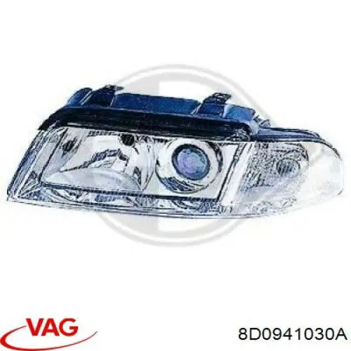 Купити 8D0941030A VAG Фара правая