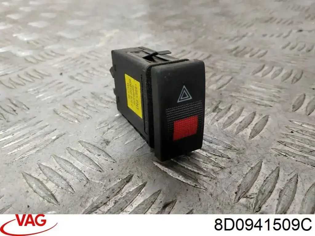 Купити 8D0941509C VAG Кнопка включення аварійного сигналу