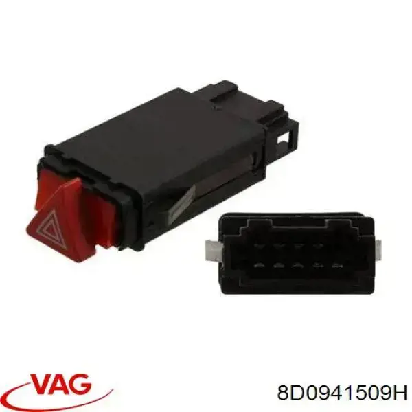 Кнопка аварійки 8D0941509H VAG
