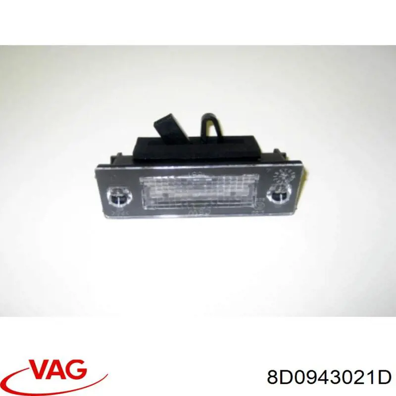 8D0943021D VAG Ліхтар освітлення номерного знака