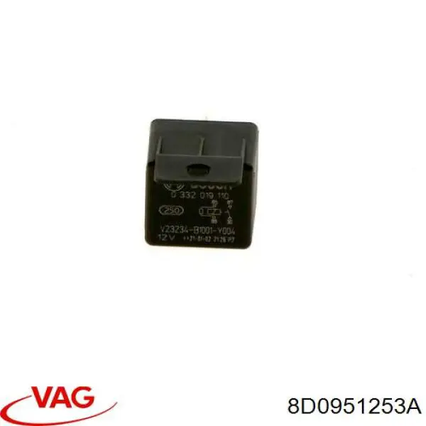 Блок управління вентилятором VAG 8D0951253A