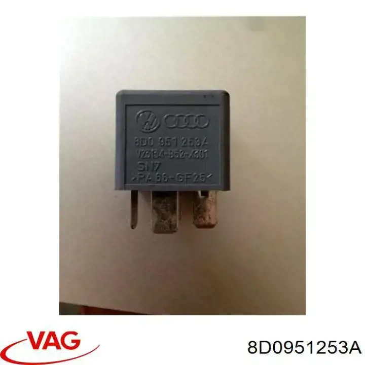 8D0951253A VAG реле вентилятора