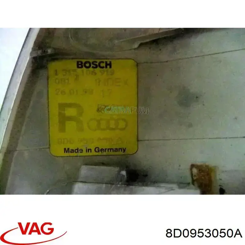 8D0953050A VAG Покажчики повороту (передні)