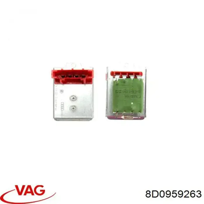 8D0959263 VAG резистор (опір пічки, обігрівача салону)