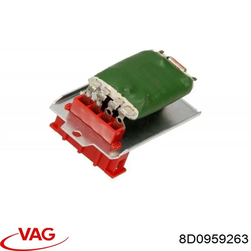 8D0959263 VAG Регулятор оборотів пічки