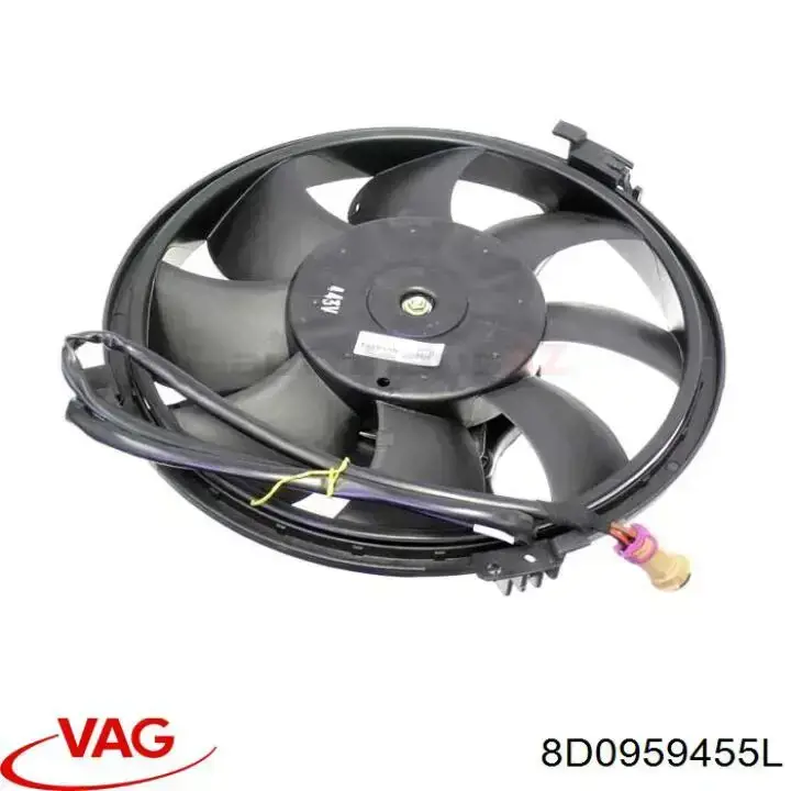 Вентилятор радіатора VAG 8D0959455L ціна, від 31.99 USD