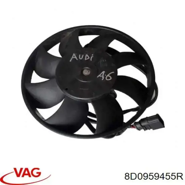8D0959455R VAG Електровентилятор радіатора