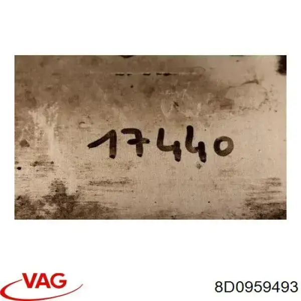Купити 8D0959493 VAG Резистор моторчика вентилятора A/C