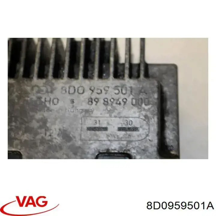 8D0959501A VAG Регулятор оборотів вентилятора охолодження, блок управління
