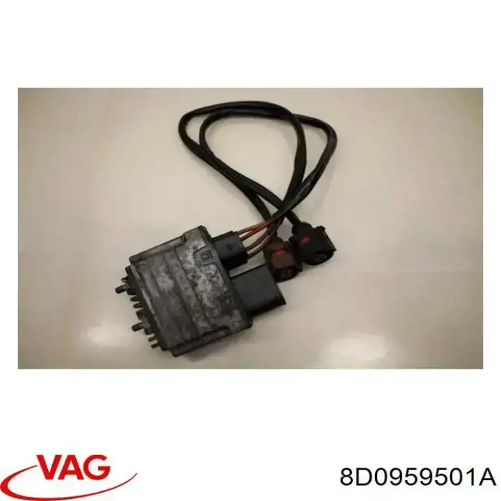 Регулятор оборотів вентилятора, блок управління VAG 8D0959501A ціна, від 46.40 USD