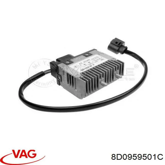 8D0959501C VAG регулятор оборотів вентилятора