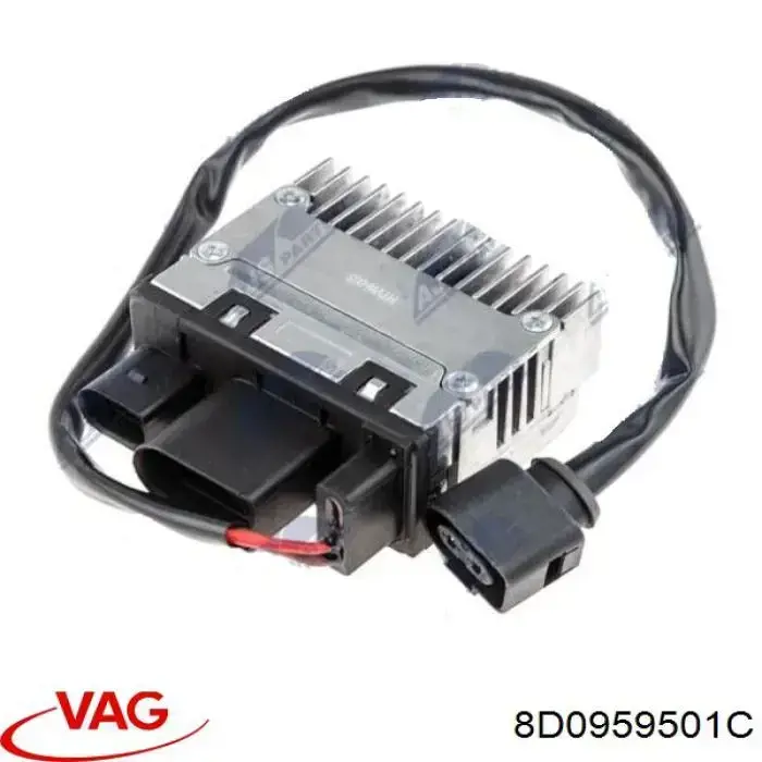 Купити 8D0959501C VAG Регулятор оборотів вентилятора