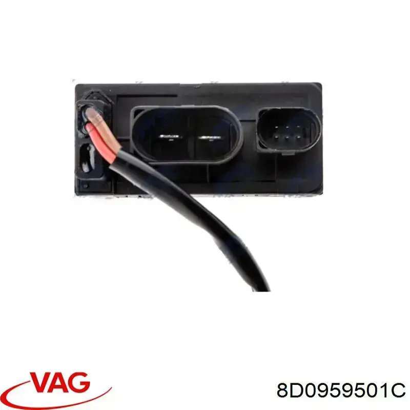 Регулятор оборотів вентилятора 8D0959501C VAG