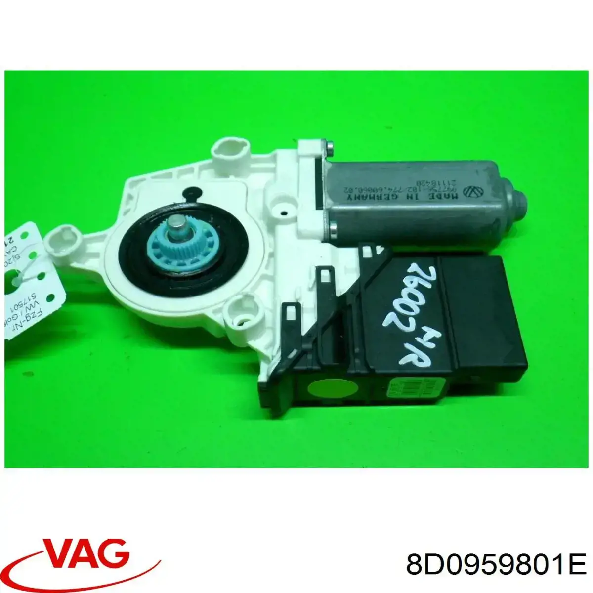 8D0959801E VAG Моторчик склопідйомника двері задніх, лівих