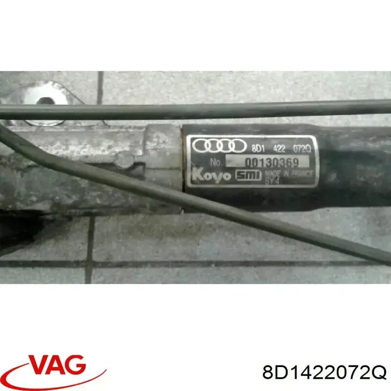 Купити 8D1422072Q VAG Рульова рейка