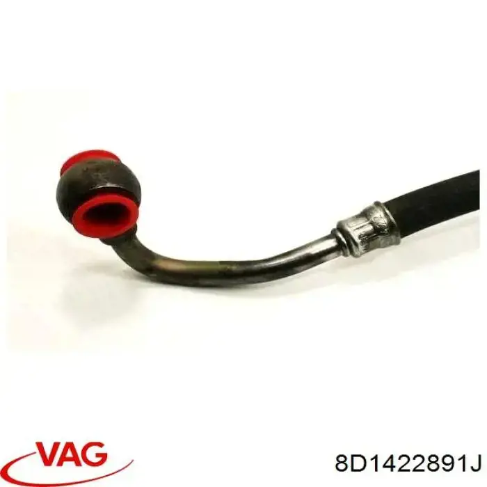 Купити 8D1422891J VAG Шланг ГПК, низького тиску, від рейки/механізму до радіатора