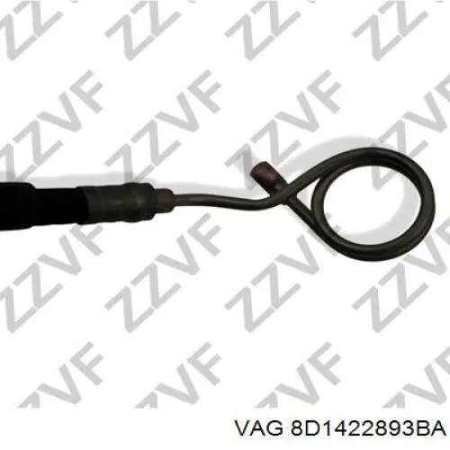Купити 8D1422893BA VAG Шланг ГПК, високого тиску рейки керма