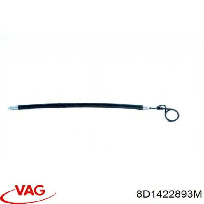 Купити 8D1422893M VAG Шланг ГПК, високого тиску рейки керма