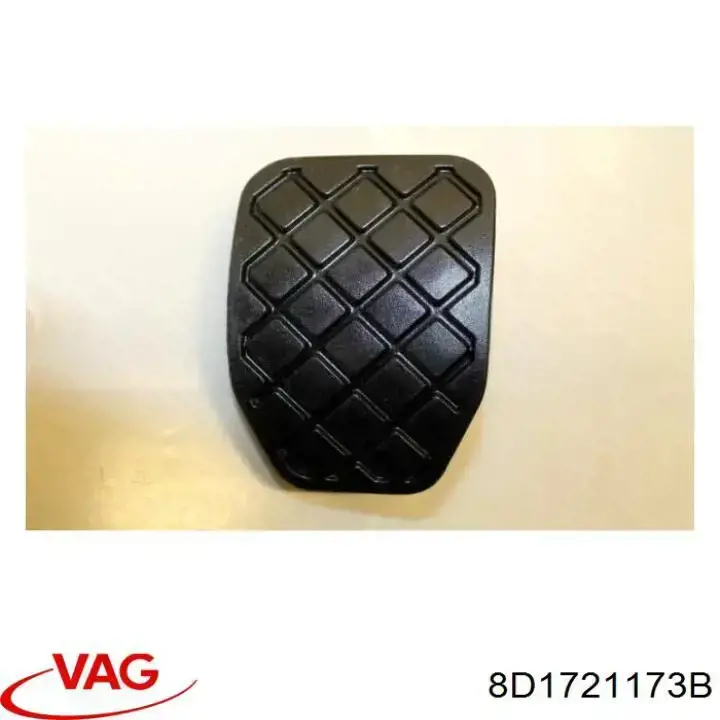 Купити 8D1721173B VAG Накладка педалі гальма