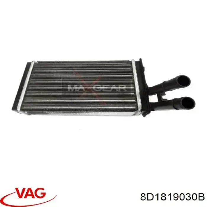 8D1819030B VAG Радіатор опалювача салону