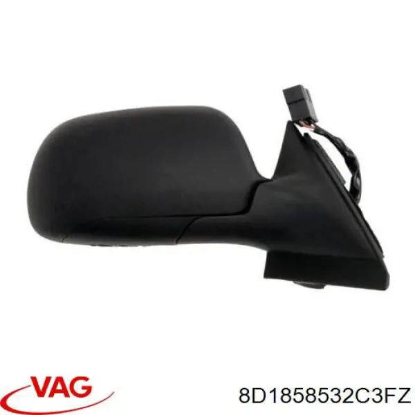 Праве бічне дзеркало VAG 8D1858532C3FZ ціна, від 37.22 USD