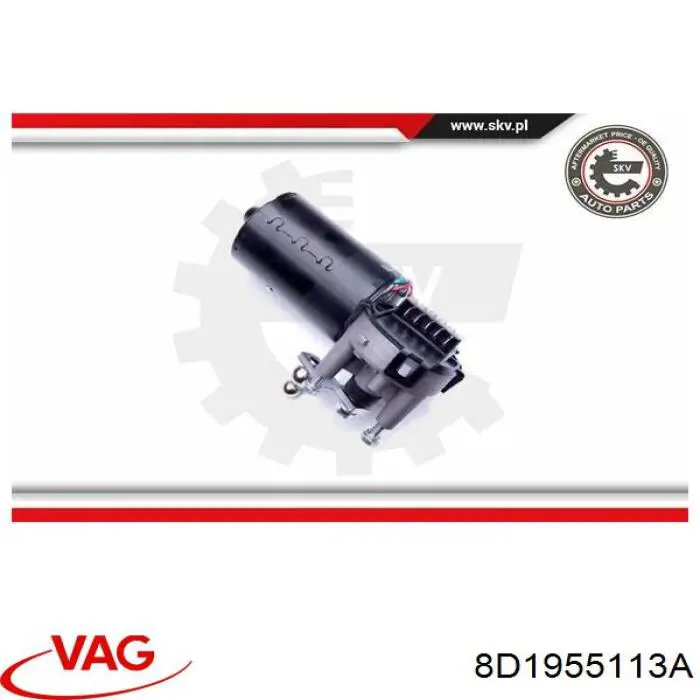 Мотор двірника VAG 8D1955113A ціна, від 25.33 USD