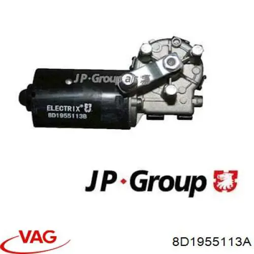 Купити 8D1955113A VAG Мотор трапеції склоочисника