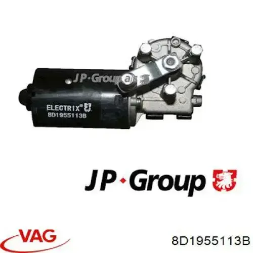Двигун склоочисника лобового скла (трапеції) VAG 8D1955113B