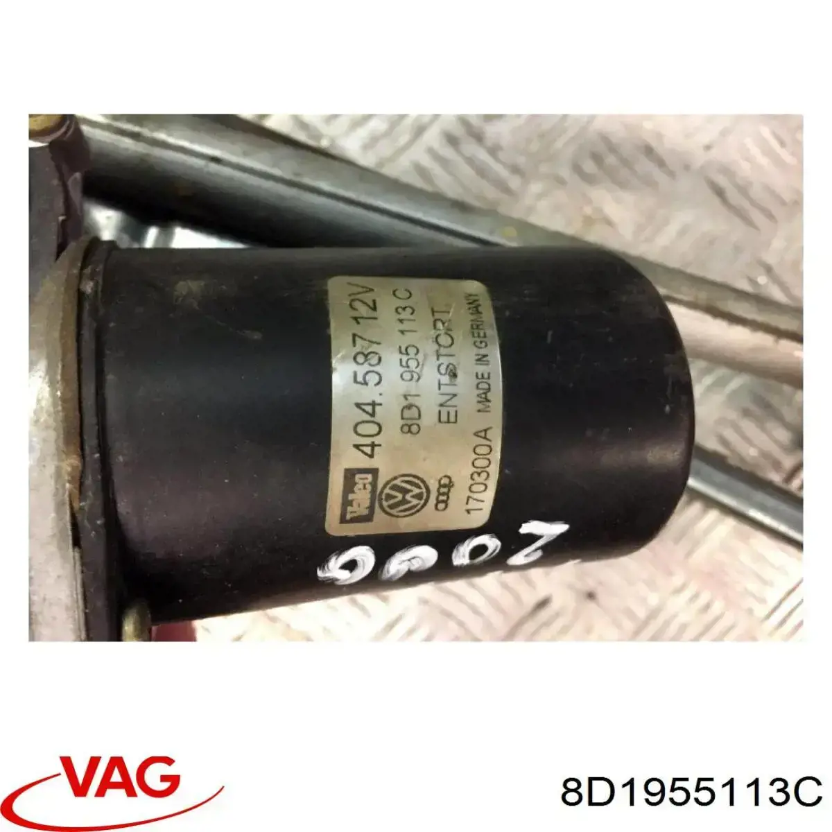 Мотор стеклоочищувача VAG 8D1955113C ціна, від 21.54 USD